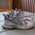 Miniatyrbild 4 av 5: Sneakers för barn Andas Pojkar Flickor Löparskor Mode Sportskor 3An2301 Gray 27
