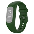 Miniatyrbild 1 av 5: För Garmin Vivosmart 5 anti-scratch Silikon watch med fodralskydd case Army Green none