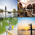 Miniatyrbild 6 av 7: spinnfiske, fiske, jigg spinnare, konstbete, fiskeredskap,jiggspinnare för abborre och gädda,6 stycken