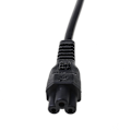 Miniatyrbild 3 av 4: Power Eu 2-stift hane till Iec 320 C5 Micky för notebook power 3 Black none
