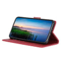 Miniatyrbild 2 av 5: För Samsung Galaxy Xcover 6 Pro Pu Läderställ Phone case Fulltäckande plånbok Cover Red
