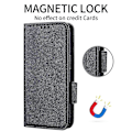 Miniatyrbild 5 av 5: För Motorola Defy 2 5g / Cat S75 5g Pu läder case Litchi Texture Flip Stand Cover med rem Grey none