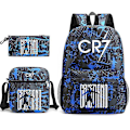 Miniatyrbild 1 av 5: Fash Cr7 3st Set Ryggsäck Mol Väskor Väska Resväska 1 3Pcs Set