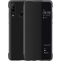 Miniatyrbild 1 av 4: Huawei P30 Lite Case, Smart View Leather Flip Case, [Power ][Fullständigt skydd](P30Lite, Bla null none