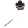 Miniatyrbild 1 av 5: Ac 250v 16a 30-110c Temperaturkontroll Kapillärtermostat för elektrisk ugn Black none