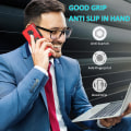 Miniatyrbild 3 av 5: Business Style Pu Case För Samsung S9 Plus Med Korthållare, Plånboksfunktion, Stnadfunktion, Fallskydd Red