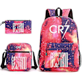 Miniatyrbild 1 av 5: Fash Cr7 3st Set Ryggsäck Mol Väskor Väska Resväska 5 Only Backpack