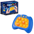 Miniatyrbild 1 av 5: Elektriskt banbrytande pussel Pop It konsol Stress relief Fidget Toy Quick Push Bubble-spelkonsol för barn Flerfärgad valfri Blue