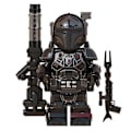 Miniatyrbild 2 av 3: 8 st Star Wars tungt infanteri Mandalorian minifigur monterad mini byggsten Actionfigurer Leksak Barn Julpresent null none