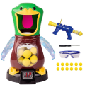 Miniatyrbild 1 av 5: Hungry Ducks Shooting Toy Set Multifunktionella poäng kampleksaker för pojkar flickor Automatic Walking 12 Balls