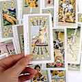 Miniatyrbild 2 av 3: Decameron Tarotkort Prophecy Divination Deck Party Underhållning Brädspel_om null none