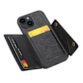 Miniatyrbild 3 av 5: Phone case med dubbelt spänne för iPhone 15 Plus Black