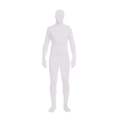 Miniatyrbild 3 av 5: Helkroppsdräkt Unisex Spandex Stretch Vuxen Kostym Zentai Försvinnande Man Body Suit Hk White 150CM