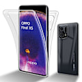 Miniatyrbild 1 av 5: Oppo FIND X5 Hülle Handy Cover TPU- case - heltäckande Transparent FIND X5
