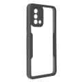 Miniatyrbild 2 av 5: Case för Oppo A74 4G Plexiglas Bak och Polymer Front Black