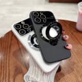 Miniatyrbild 2 av 5: Phone case kompatibelt Iphone 15 Pro Max/15 Pro/15 Stort fönster med magnetiskt fäste för läckageetikett, 15 Pro Max case Green for iPhoen 15 Pro