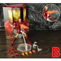 Miniatyrbild 1 av 4: Zd Toys Marvel Iron Man Mk1 Mk2 Mk3 Mk4 Mk5 Mk6 Mk7 Mk42 Mk43 7&quot; Film Actionfigur Iron-man Mark 1 2 3 4 5 6 7 42 43 Legends C MK3 B - Boxed