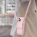Miniatyrbild 2 av 5: Bf22-stil case för Iphone 12 Pro Max Pu Läderbelagd Tpu Kickstand Cover Pink