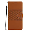 Miniatyrbild 2 av 5: Diamantpräglat case för iPhone 15 Pro Brown