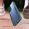 Miniatyrbild 4 av 5: Case för Oppo A74 4G Plexiglas Bak och Polymer Front Green