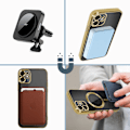 Miniatyrbild 4 av 5: MagSafe Case för iPhone 11 Silikonkameraskydd Chrome Gold null none