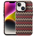 Miniatyrbild 1 av 5: Textile Texture Matt Case för iPhone 15 Red