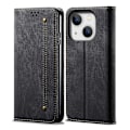 Miniatyrbild 1 av 5: Denim Texture Case för iPhone 15 Plus Black