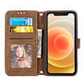 Miniatyrbild 4 av 5: Präglat case för iPhone 15 Plus Brown