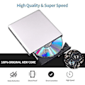 Miniatyrbild 2 av 5: Extern Blu Ray Dvd Drive 3d, USB 3.0 och Type-c Bluray Cd Dvd Reader null none