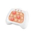 Miniatyrbild 2 av 5: Electronic Game Light Push Bubble Poplight Fidget Game Speed ​​Quick Push Up Bubble Stress Toy Vit White none