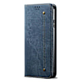 Miniatyrbild 2 av 5: Denim Texture Case för iPhone 15 Plus Blue