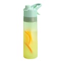 Miniatyrbild 1 av 5: 650 ml Gradient Matte Spray Behändig vattenflaska Portabel stor sportkopp för utomhussporter Green 650ml