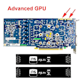 Miniatyrbild 3 av 3: Höghastighets grafikkort Anslutningsadapter Sli Bridge Adapter för Gtx1070/1080 null none