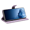 Miniatyrbild 4 av 5: Mandala-präglat case till iPhone 15 Plus Purple
