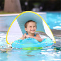 Miniatyrbild 3 av 5: Baby Simning Uppblåsbar Flytande Simring Soltak Barnpool Sommarleksaker XL-6year