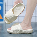 Miniatyrbild 5 av 5: Strandtofflor för män Modesandaler Utomhus Halkfria inomhusskor 3B3069 Beige 39-40