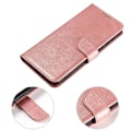 Miniatyrbild 3 av 4: För Huawei Mate 20 Calf Texture Spänne Horizontal Flip Läder Phone case Rose Gold