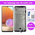 Miniatyrbild 1 av 4: Aaa+ För Samsung Galaxy A32 4g Lcd För Samsung A325 A325f Sm-a325f/ds LCD-skärm med ram Touch Digitizer-skärm A325 Lcd incell With Frame