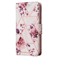 Miniatyrbild 2 av 5: Marble Bronzing Läder Phone case för iPhone 15 Multicolor