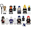 Miniatyrbild 1 av 4: naruto byggstenar små partikel montering leksak