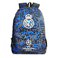 Miniatyrbild 1 av 2: Graffiti Real Madrid Uefa Champions League Axelväska Fläktryggsäck Student Skolväska Förvaringsväska H B null none