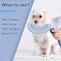 Miniatyrbild 5 av 5: Cat Cone Halsband, mjuk justerbar Pet Kattunge Puppy Recovery Halsband efter operation present null none