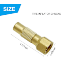 Miniatyrbild 5 av 7: Air Chuck Twist-on, 2 ST Heavy Duty Tire Air Chuck Skruv på däck Air Chuck för däckinflatormätare kompressortillbehör