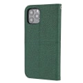 Miniatyrbild 3 av 5: Case i vävt läder med sömmar för iPhone 15 null none