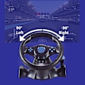 Miniatyrbild 5 av 5: För Switch/Xbox One/360/ps4/ps2/ps3/pc Racing Game Sju-i-ett-ratt Black four in one