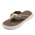 Miniatyrbild 1 av 5: Herrflip-flops stringtrosor Sandaler Komforttofflor för stranden 3C8128 Khaki 43