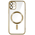 Miniatyrbild 1 av 5: MagSafe Case för iPhone 11 Silikonkameraskydd Chrome Gold null none