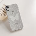 Miniatyrbild 4 av 5: Kompatibel med Iphone Xr- case Klar Söt Vit Fjärilsmönster Design För Kvinnor Flickor Estetisk Romantisk Mjuk Slim TPU Stötsäker Protevt null none