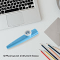 Miniatyrbild 5 av 5: 24 stycken Plast Kazoos 8 färgglada Kazoo musikinstrument, bra följeslagare för gitarr, ukulele, V null none