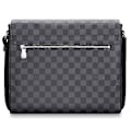 Miniatyrbild 1 av 5: Läderpläterad axel Crossbody-väska unisex null none